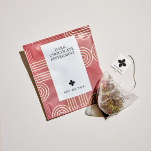Dark Chocolate Peppermint Eco Teabag Sachets - 12 Teabag Box